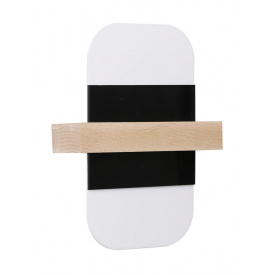 Настенный светильник Candellux April 16.5x21 см Бежево-черный (21-05878)