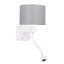 Бра Candellux Polo 18x44 см Білий (21-75383) Новомиколаївка