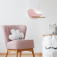 Настінний світильник Candellux Bird 40x21.5 см Коричнево-рожевий (21-85054) Новомосковськ