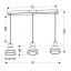 Люстра Candellux Gregory 70x120 см Золотистий (33-79008) Броди