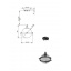Люстра Pikart Lights 25576 36x40 см Золотистый (25576) Ужгород