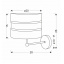 Бра Candellux Andy 28x26 см Чорний (21-06134) Коломия