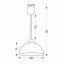 Люстра Candellux Vanilia 22x80 см Білий (31-17758) Коростень