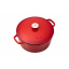 Каструля Gerlach Natur Iron 26 см 5 л Червоний (5901035510586) Гайсин