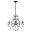 Люстра Candellux Aurora 57x100 см Чорно-прозорий (35-73730) Коломия