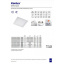 Точковий світильник Kanlux Katro 12x12x2 см Білий (Kan28946) Нова Прага
