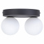 Стельовий світильник TK Lighting Bianca 24x19x15 см Біло-чорний (TK5682) Стрий