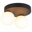 Стельовий світильник TK Lighting Bianca 24x19x15 см Біло-чорний (TK5682) Стрий