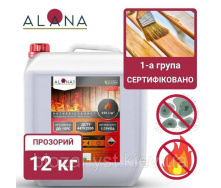 Вогнебіозахист на кислотній основі глибоко проникає у структуру, працює при -15, АЛАНА-1 12кг