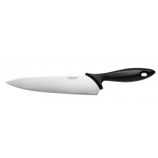 Нож поварский профессиональный Fiskars Essential 21 см Черный (1065565)