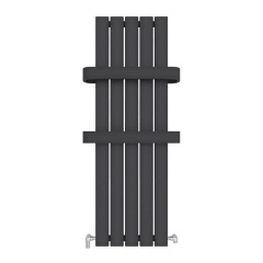 Рушникосушка водяна Ideale Stella 1200x500 чорний матовий Вольнянск