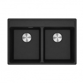 Мийка для кухні Franke Maris MRG 620 TL врізна, чорний мат (114.0720.008)