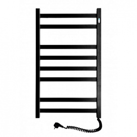 Електрична рушникосушка Navin Авангард 480x800 П з кнопкою чорний