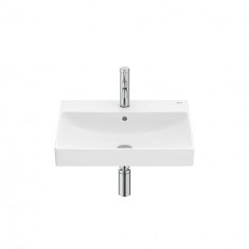 Умивальник ROCA ONA умивальник 55x46x16 см, прямокутний, з отвором під змішувач (A327685000)