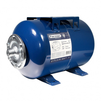 Гідроакумулятор горизонтальний Farmer 24 л (67571)