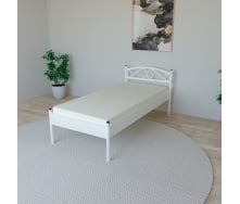 Ліжко Tobi Sho VERONA-1 односпальне металеве 200X80 Білий