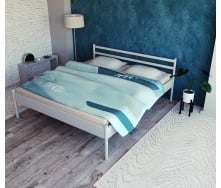 Ліжко Tobi Sho COMFORT-1 полуторне металеве 190X120 Білий