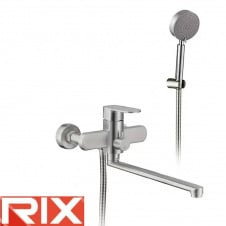 Смеситель для ванны длинный нос Rix AVA (Chr-006) EURO, SUS304 из нержавеющей стали