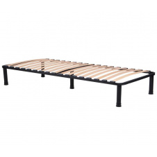 Каркас кровати 1-2 200х80х23 XXL, с 5 ножками черный