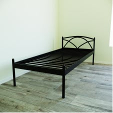 Кровать Tobi Sho PALERMO-1 односпальная металлическая 200X90 Черный
