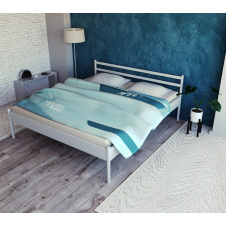 Ліжко Tobi Sho COMFORT-1 полуторне металеве 190X120 Білий