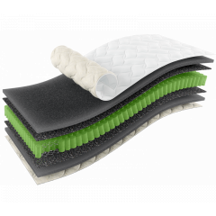 Матрас Sleep&amp;Fly Organic ортопедический пружинный Tobi Sho EPSILON 190x80 см Изюм