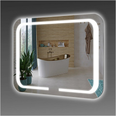 Зеркало настенное Экватор с фоновой 3D LED подсветкой DR-47 700х500х30 Курень