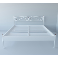 Кровать Tobi Sho VERONA-1 полуторная металлическая 190X120 Белый Киев