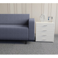 Диван офисный Tobi Sho Арне с подлокотниками 1380х700х740 мм, обивка велюр Magic Grey Кушугум