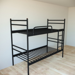 Кровать двухъярусная Tobi Sho COMFORT DUO металлическая 200X80 Черный Нежин