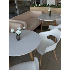 Диван офисный Tobi Sho Бенно-1 с подлокотниками и деревянными ножками 1200х720х750 букле Alpaca Айвори/04 Хмельницкий