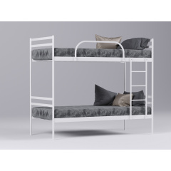 Ліжко двоярусне Tobi Sho COMFORT DUO металеве 190X80 Білий Енергодар