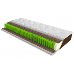 Матрас Sleep&amp;Fly Organic ортопедический пружинный Tobi Sho OMEGA 80х200см Дзензелівка