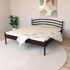 Кровать Tobi Sho GLORIA-1 (38) двуспальная металлическая 200X160 Коричневый Киев