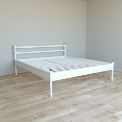 Кровать двуспальная металлическая Tobi sho Гармония 200X160 белый Житомир