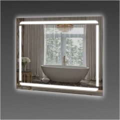 Зеркало настенное Экватор с фоновой LED подсветкой DR-22 700х500х30 Курень