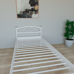 Кровать Tobi Sho VERONA-1 односпальная металлическая 190X80 Белый Ивано-Франковск