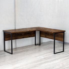 Стол угловой офисный Tobi Sho LOFT Volcano СУЛВ/1-1 столешница 18 мм, 1400х1200х750 Фаервуд