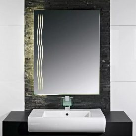 Зеркало Экватор с LED подсветкой DR-77 500х700х30