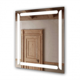 Зеркало квадратное Экватор с 3D подсветкой DR-43 500х500х30