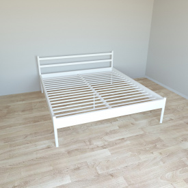 Кровать Tobi Sho COMFORT-1 двуспальная металлическая 200X160 Белый