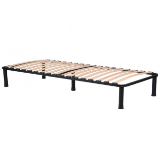 Каркас кровати 1-2 200х80х23 XXL, с 5 ножками черный