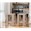 Табуретка Tobi Sho Т-1 для кухні, їдальні, тераси 320х320х450 Дуб сонома в комплекті 2 шт Херсон