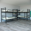 Кровать двухъярусная Tobi Sho COMFORT DUO металлическая 200X80 Черный Нежин