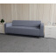 Диван офисный Tobi Sho Арне с подлокотниками 1880х700х740 мм, обивка велюр Magic Grey Бердичев