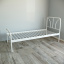 Кровать Tobi Sho RELAX-1 односпальная металлическая для дачи, гостиниц 200X80 Белый Коломыя