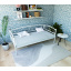 Ліжко-тахта металеве Tobi Sho VERONA Lux односпальне 190x80 Білий Луцьк
