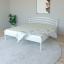 Кровать Tobi Sho GLORIA-1 (50) полуторная металлическая 200X120 Белый Новомосковск