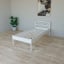 Ліжко Tobi Sho VERONA-1 односпальне металеве 190X90 Білий Київ