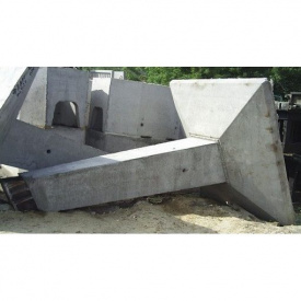 Наружные фундаменты опор контактной сети П-1